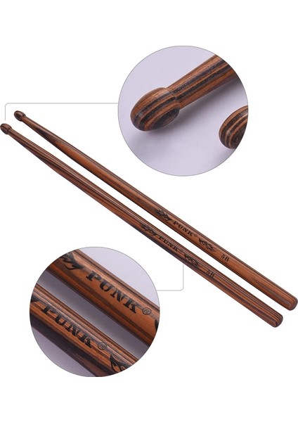 1 Çift 5b Tarzı Bir Çift 7AAB Ahşap Davul Davul Çubukları Akçaağaç Ahşap Davul Seti Vurmalı Aksesuarlar (Yurt Dışından) indirimleri