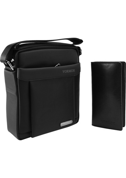Vormor Retro Omuz Çantası Messenger Çanta Erkek Iş Rahat Gelgit Paketi Küçük (Yurt Dışından)