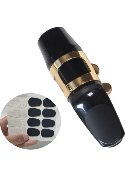 Beyaz Stil Musical Instruments Metal Nozzle With Cap Professional Practical Tone Alto Sax Saxophone Mouthpiece Accessories (Yurt Dışından) modelleri