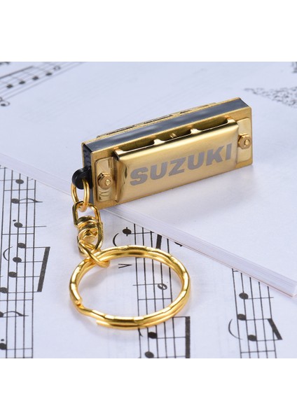 Kuğu 4 Delik Stili Suzuki Mızıka M Delikler 10 Ton Mızıka Anahtarlık C Anahtar Altın Korunabilir Armonika Mutruments Stokta Müzik Hediye (Yurt Dışından) modelleri