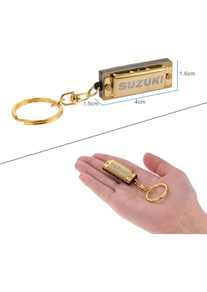 Kuğu 4 Delik Stili Suzuki Mızıka M Delikler 10 Ton Mızıka Anahtarlık C Anahtar Altın Korunabilir Armonika Mutruments Stokta Müzik Hediye (Yurt Dışından) fırsatları