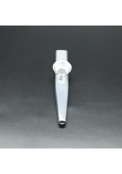 Gümüş Tarzı Metal Kazoo Hafif Taşınabilir Acemi Flüt Enstrüman Müzik Severler Için Nefesli Enstrüman Basit Tasarım Hafif (Yurt Dışından)