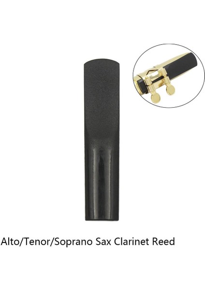 2 Adet Alto Saksafon Stili Alto Tenor Soprano Sax Klarnet Kamış Parçası Aksesuarları Için Profesyonel Reçine Kamışları Saksafon Gücü 2.5 (Yurt Dışından) indirimleri