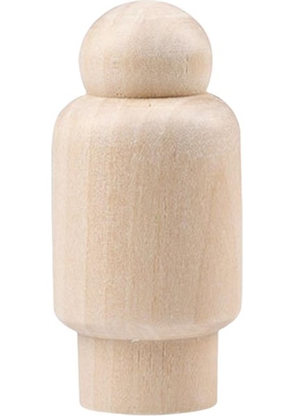 Ahşap Mandal Bebekler Bitmemiş Insanlar Dıy Craft Için Boş Peg Bebek Figürleri 68MM x 32MM (Yurt Dışından)