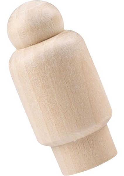 Ahşap Mandal Bebekler Bitmemiş Insanlar Dıy Craft Için Boş Peg Bebek Figürleri 68MM x 32MM (Yurt Dışından)