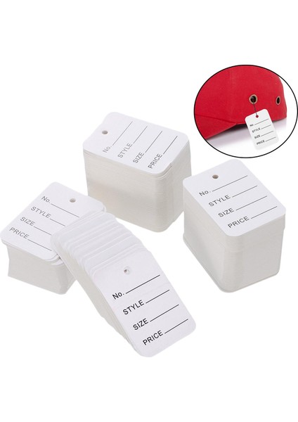 1000 Kağıt Hediye Kart Salıncak Sarma 3.5x5 cm (Yurt Dışından)