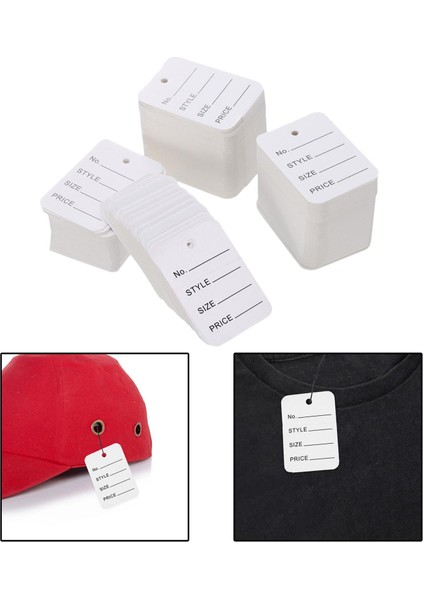 1000 Kağıt Hediye Kart Salıncak Sarma 3.5x5 cm (Yurt Dışından)