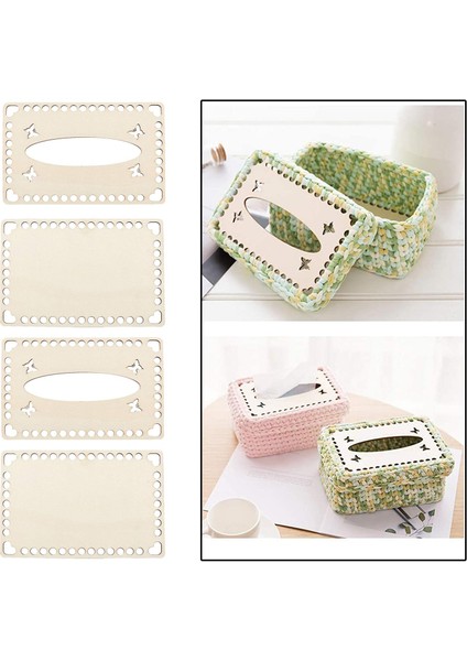 Tığ Dıy Için Ahşap Sepet Alt Tığ Aksesuarları El Dokuma (Yurt Dışından) modelleri