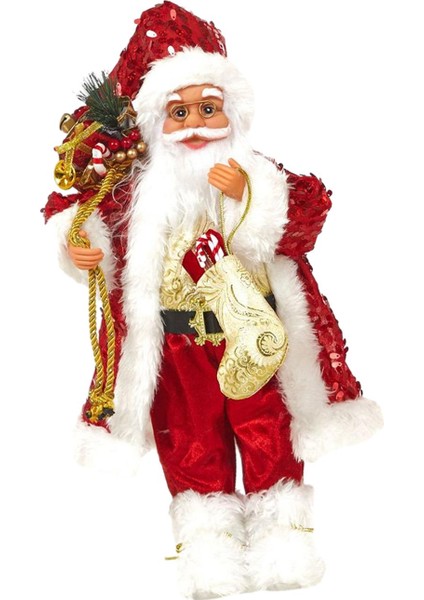 Noel Masaüstü I 60CM Için Ayakta Noel Baba Dekoratif Noel Dekorasyonu (Yurt Dışından) modelleri