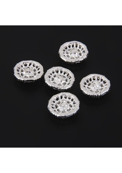 5x Vintage Diamante Rhinestone Yuvarlak I Düğ Ş El Sanatları 23MM (Yurt Dışından) indirimleri