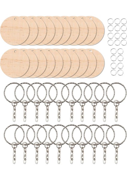 Ahşap Ik Iklar Charm Dıy Iı Yapımı 20 (Yurt Dışından)
