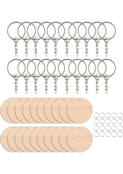 Ahşap Ik Iklar Charm Dıy Iı Yapımı 20 (Yurt Dışından)