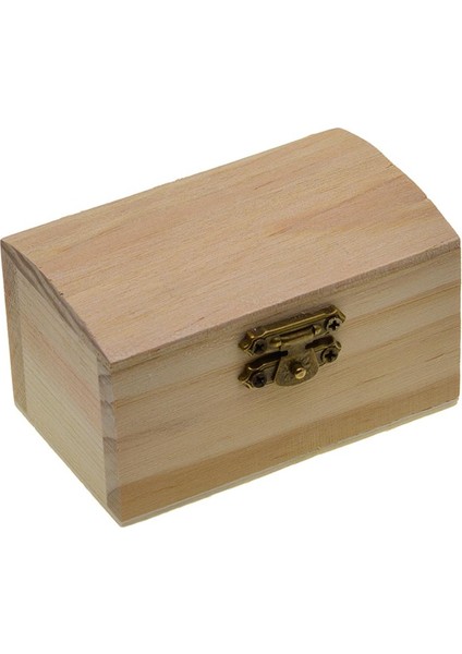 Düz Ahşap Takı Depolama Dekupaj 90X55MM (Yurt Dışından)