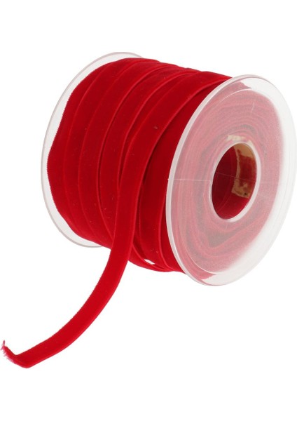 El Sanatları Için 20 Yard 10MM Genişliğinde Kadife Kurdele Rulosu Ildı (Yurt Dışından) modelleri