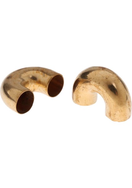 Rüzgar Enstrümanı Değiştirmeleri Için 1 Çift Trompet Küçük Dirsek Ayar Tüpü (Yurt Dışından)