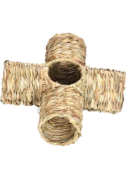 Hamster Çim Tüneli Oyuncak Tavşan Küçük Hayvanlar Için Tünel Tüpü Küçük Tavşan Dört Bağlantı Noktası (Yurt Dışından) fırsatları
