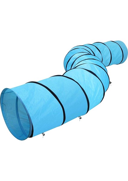 Kedi Tüneli Oyuncakları Interaktif Kapalı Kediler Hideout Dayanıklı Taşınabilir Kedi Tüneli Tüpü 60CMX60CMX300CM (Yurt Dışından)