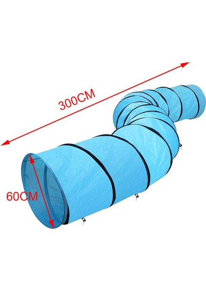 Kedi Tüneli Oyuncakları Interaktif Kapalı Kediler Hideout Dayanıklı Taşınabilir Kedi Tüneli Tüpü 60CMX60CMX300CM (Yurt Dışından) indirimleri