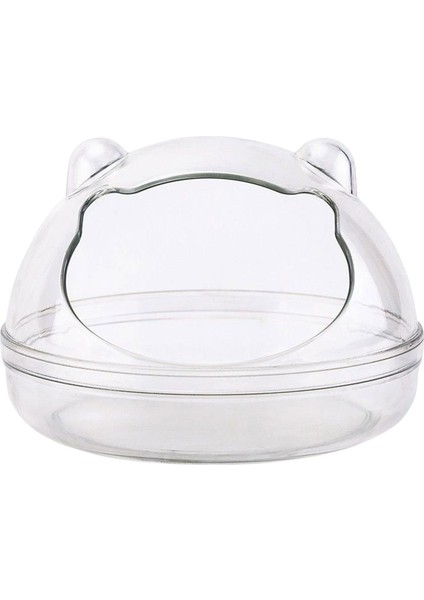 Hamster Kum Kabı Hamster Tuvalet Temizle Odası Ev Küvet Çift M (Yurt Dışından)