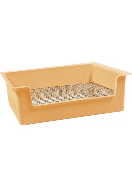Tavşan Dikdörtgen Küçük I Çöp Tepsisi Sarı (Yurt Dışından)