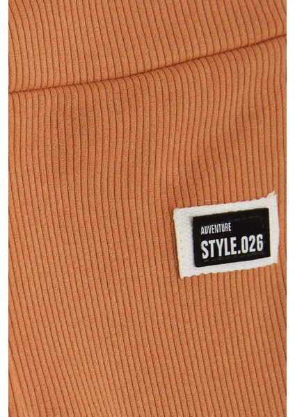 Kız Çocuk Tayt Armalı 8-14 Yaş, Kahverengi modelleri