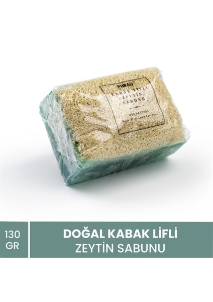 Doğal Kabak Lifli Zeytin Sabunu 130 Gr