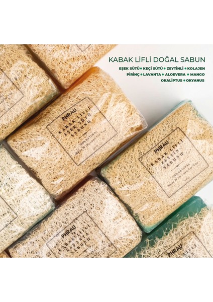 Doğal Kabak Lifli Zeytin Sabunu 130 Gr