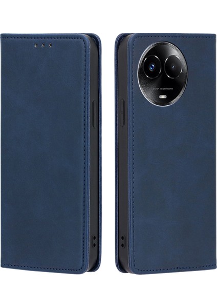 Realme 11X 5g / Realme 11 5g Buzağı Doku Cüzdan Stand Deri Kapak (Yurt Dışından)