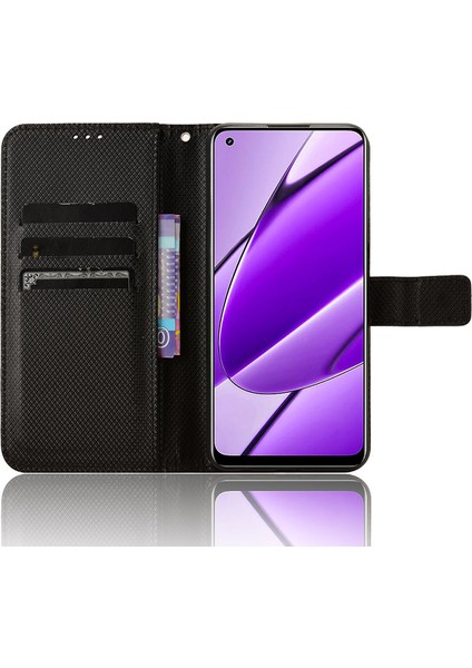 Realme 11 4g Pu Deri Cüzdan Flip Folio Cover (Yurt Dışından) fiyatları