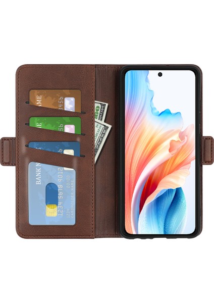 Oppo A79 5g / A2 5g Pu Deri Cüzdan Telefon Koruyucu Kapak (Yurt Dışından) fiyatları