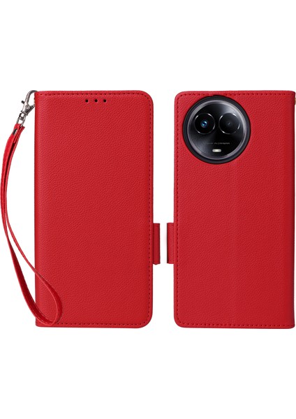 Realme 11 5g / 11X 5g Cüzdan Stand Özellik Pu Deri Kapağı (Yurt Dışından)