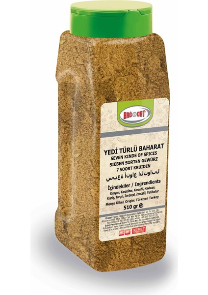 Yedi Türlü Baharat 510 Gr.