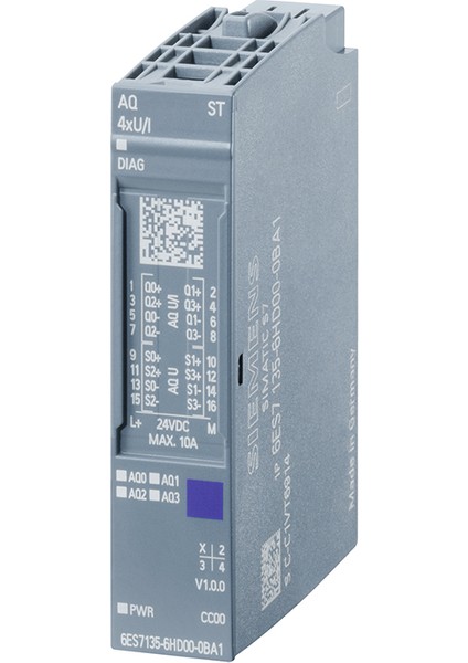 6ES7135-6HD00-0BA1 ET200SP Aq 4xu/ı Analog Modul