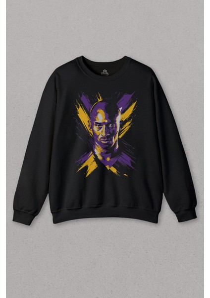 Kobe Bryant Stibel Black Mamba Basketbol Baskılı Unisex Sweat