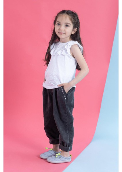 Hoppuff Casual Dinamik Gri Barefoot Çocuk Ayakkabı