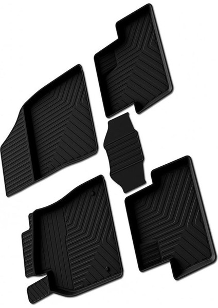 Renault Megane 3 Siyah 4d Refref Kaucuk Havuzlu Oto Paspas modelleri