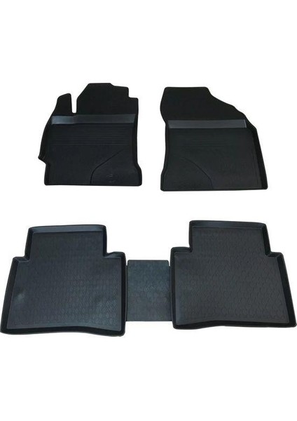 Toyota Corolla 2019 Sonrası Siyah 4d Refref Kaucuk Havuzlu Oto Pa