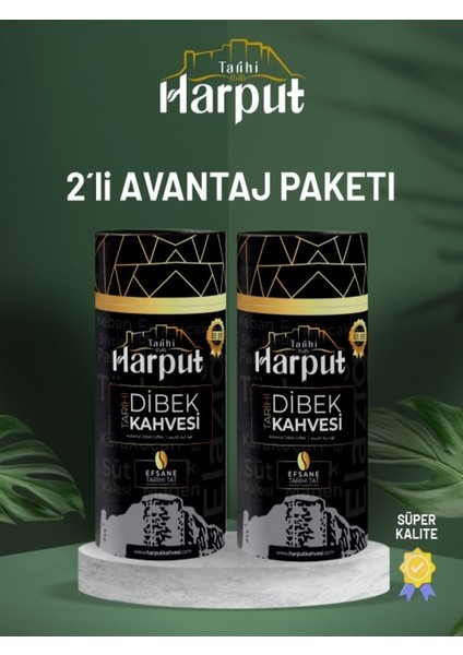 Dibek Kahvesi 2 x 1000 gr