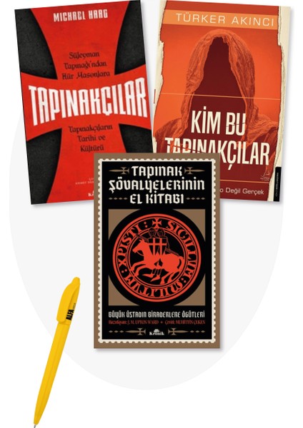 Tapınakçılar - Kim Bu Tapınakçılar - Tapınak Şövalyelerinin El Kitabı 3 Kitap - J. M. Upton-Ward