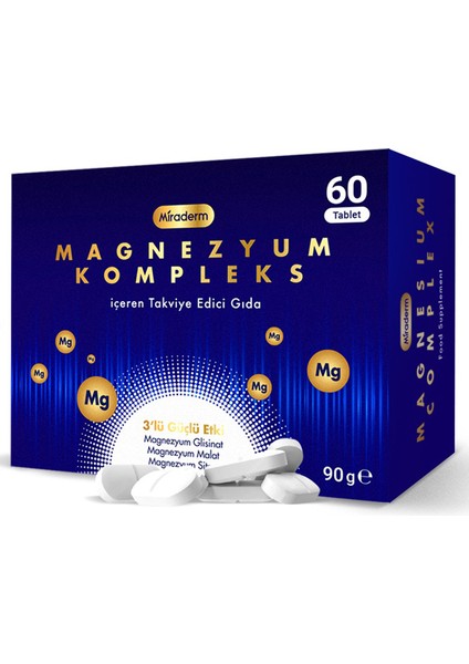 Magnezyum Complex 60 Tablet