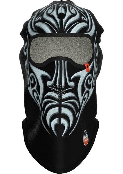 Funny Balaklava, Su Itici Özellikli(Dwr) Baskılı Snowboard, Kayak, Motosiklet, Bisiklet Kar Maskesi