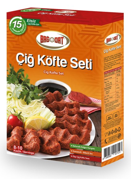 Etsiz Çiğ Köfte Seti(8-10 Kişilik)