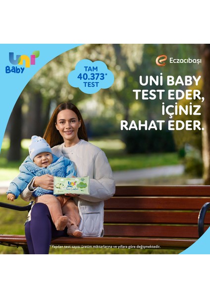 Uni Baby Pure Comfort Bebek Losyonlu & Salatalık Özlü Islak Mendil 12'li 1080 Yaprak