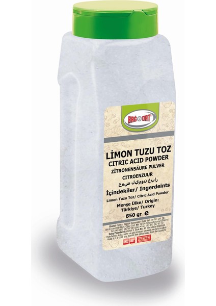 Bağdat Baharat Limon Tuzu Toz 850 gr