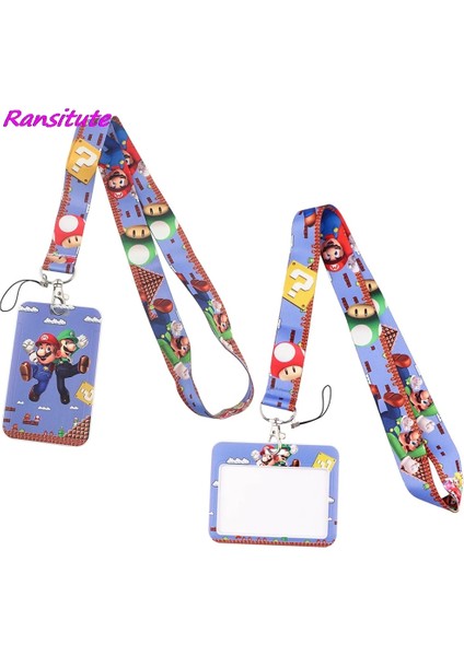 No.7 Tarzı Ransitute R1492 Oyun Karakteri Karikatür Kordon Kart Sahibinin Öğrenci Asılı Boyun Telefon Kordon Rozeti Metro Erişim Kart Sahibinin (Yurt Dışından) fiyatları