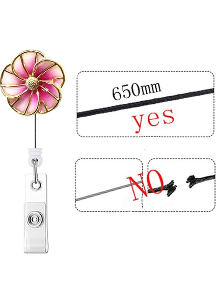 No.8 Stili Yaratıcı Çiçek Geri Çekilebilir Hemşire Rozeti Makara Klip Öğrencileri Doktor Kimlik Kartı Tutucu Yılbaşı Hediyeleri Okul Ofis Hastane Malzemeleri (Yurt Dışından) indirimleri