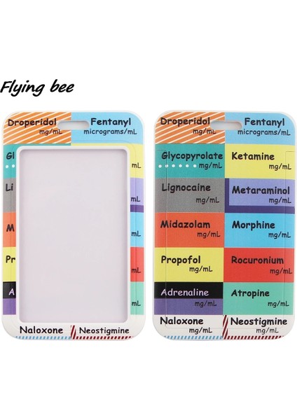 No.4 Tarzı Flyingbee Tıbbi Ipi Kart Sahibinin Doktor Hemşire Kimlik Kartı Asılı Boyun Telefonu Ipi Rozeti Metro Erişim Kartı Tutacağı (Yurt Dışından) modelleri