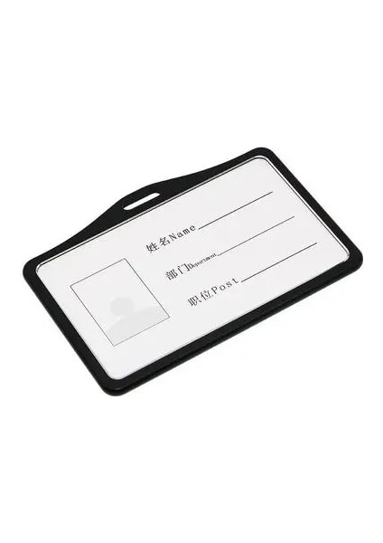 No.10 Tarzı 1 Adet Metal Kartvizitlik Otobüs Kartı Durumda Kimlik Tutucu Kayak Geçiş Kimlik Kartı Ofis Okul Malzemeleri (Yurt Dışından)