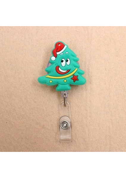 No.7 Tarzı Yeni Sevimli Noel Ağacı Noel Baba Geri Çekilebilir Çekme Rozeti Makara Kımlığı Ipi Isim Etiketi Kart Rozet Tutucu Çocuklar Için Makaralar (Yurt Dışından) fiyatları