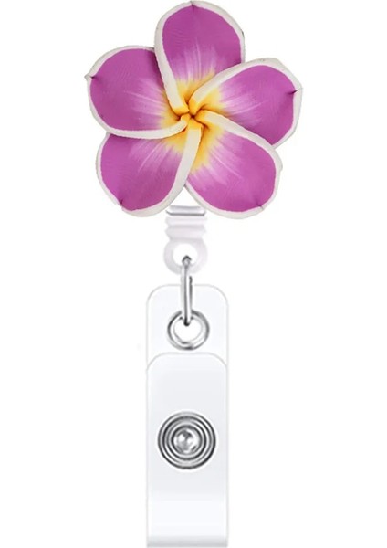 No.4 Tarzı Yaratıcı Çiçek Geri Çekilebilir Hemşire Rozeti Makara Klip Öğrencileri Doktor Kimlik Kartı Tutucu Yılbaşı Hediyeleri Okul Ofis Hastane Malzemeleri (Yurt Dışından)